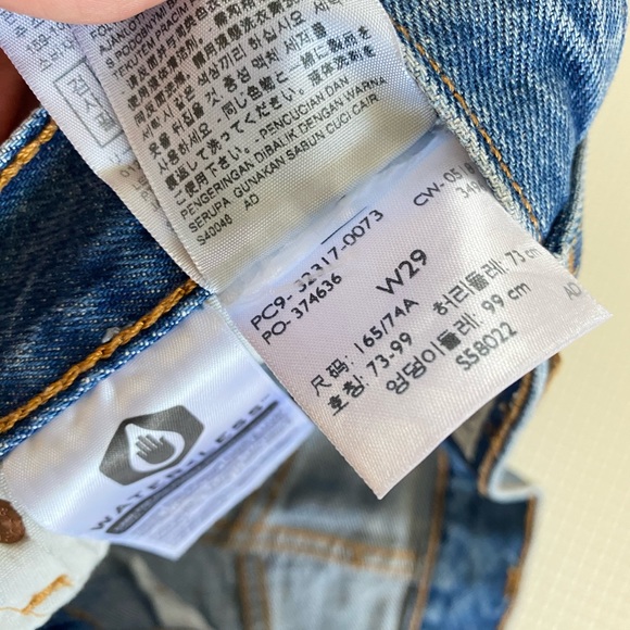 Levi’s 501 denim shorts size 29 - Picture 5 of 6